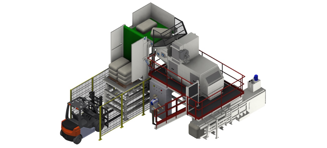 SVR DEPA Bag Emptying Machine