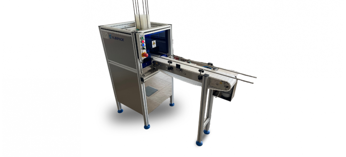 ALBIPACK Automatic Tray Dispenser