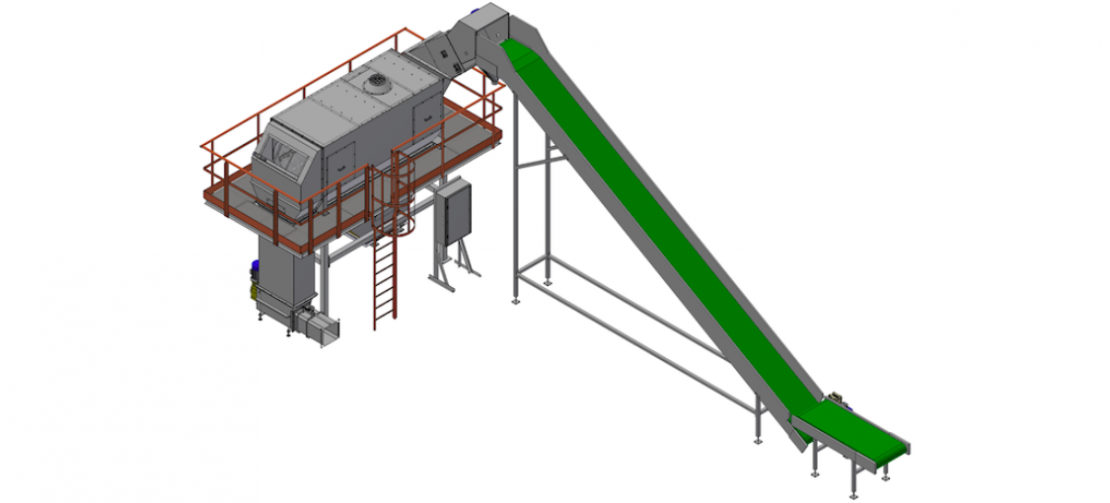 SVR NT Bag Emptying Machine