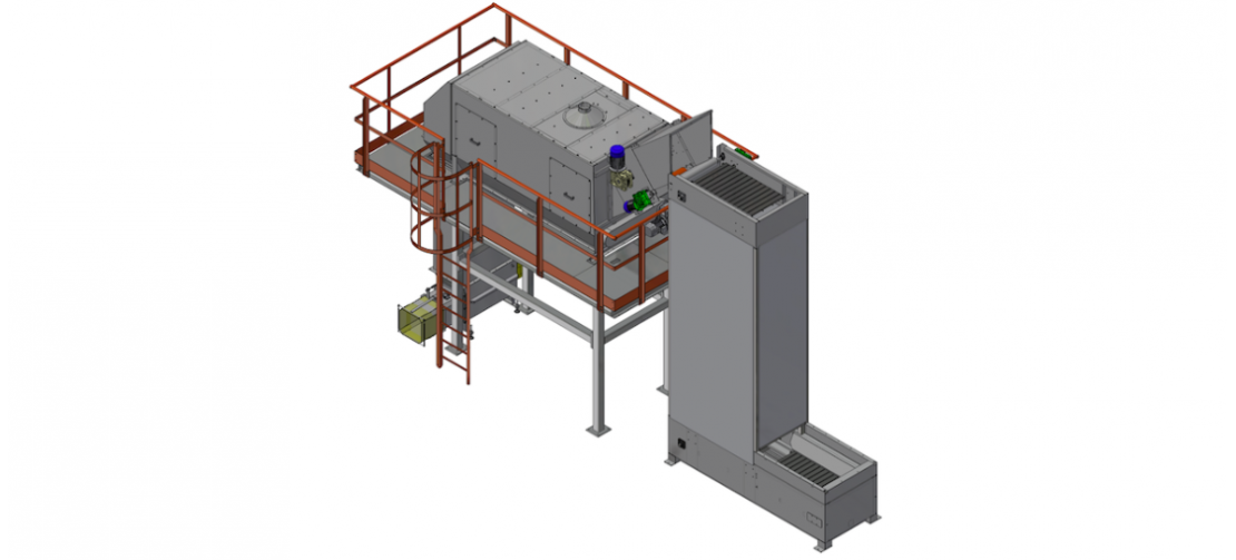 SVR EL Bag Emptying Machine