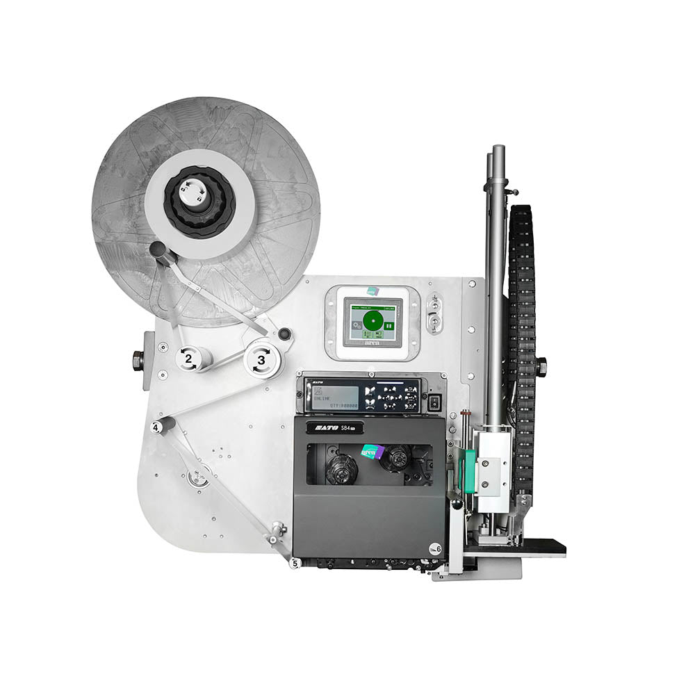 "Print & Apply" Linerless Labeling Machine